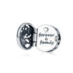 Accessori per bracciale fai da te con perline apribili in argento sterling S925 con albero genealogico della vita, SCC1259