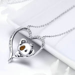 Simpatica collana da donna in argento sterling Koala S925, SCN256