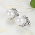 Orecchini di perle Gioielli Orecchini in argento sterling S925, SCE021