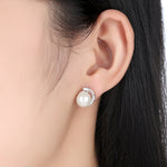 Orecchini di perle Gioielli Orecchini in argento sterling S925, SCE021