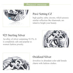 Accessori per perline per collana fai da te con perline vuote in argento sterling S925 da spiaggia