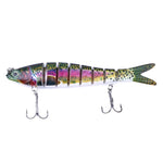 Luya Knotty Fish Esca dura in plastica bionica per pesca in mare Esca finta, JM034-1, JM034-2, JM034-3, JM034-4, JM034-5, 3 PCS, 5 PCS, JM034-6, JM034-7, JM034-8, JM034-9, JM034-10