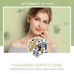 Accessori per braccialetti con perline fai-da-te Accessori per perline per alveare personalizzati in argento sterling S925