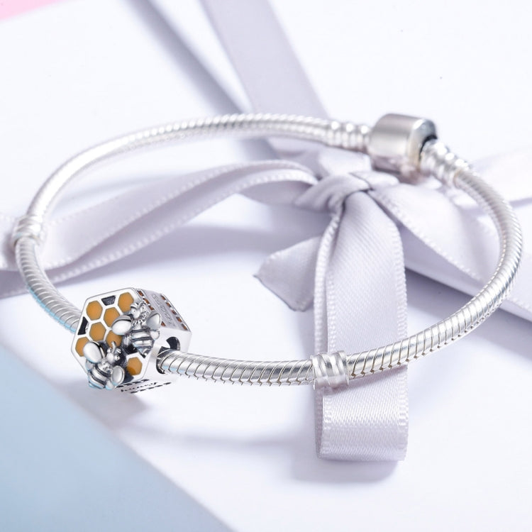 Accessori per braccialetti con perline fai-da-te Accessori per perline per alveare personalizzati in argento sterling S925