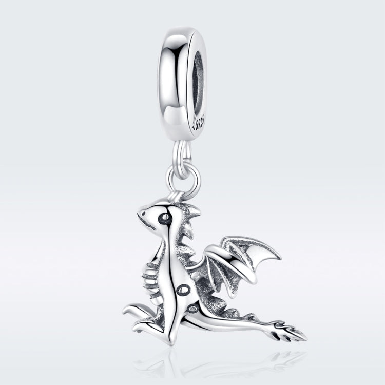 Accessori per bracciale fai da te con ciondolo in argento sterling S925 con ciondolo Drogon Dinosaur, SCC1322