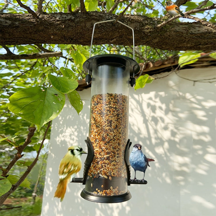 Mangiatoia per uccelli da esterno sospesa da 2 pezzi, Automatic Bird Feeder