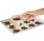 7 pz. Imbuto per glassa di crema al burro, porzione portatile, tazza, torta, dispenser per cioccolato