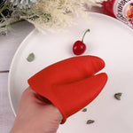 Un paio di pinze per aragosta Guanti isolanti termici Clip per mano antiscottatura in silicone resistente alle alte temperature, Insulation Gloves
