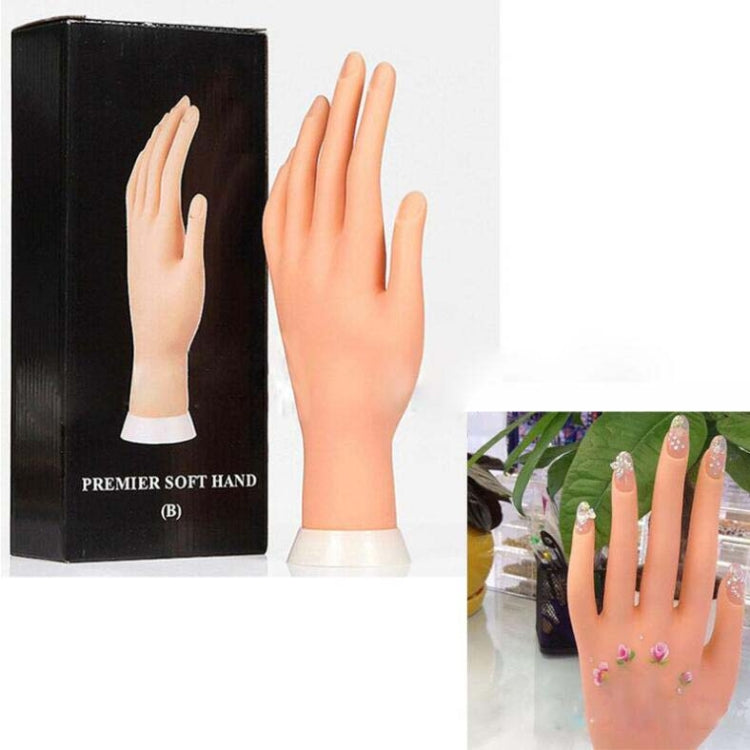 Modello di mano artificiale per pratica del manicure Modello di visualizzazione della mano simulata, Positionable, Not Bendable