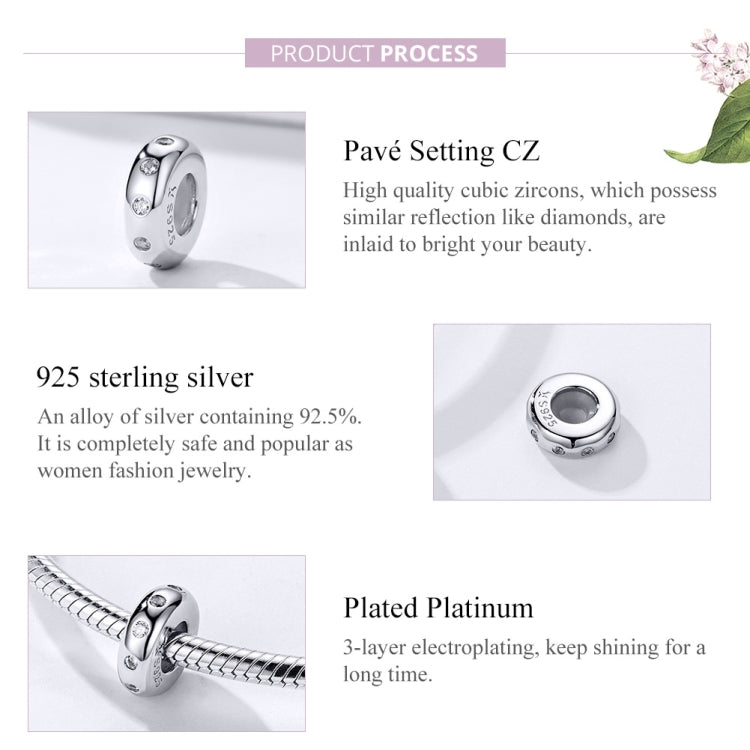 Accessori per bracciale fai da te con perline in argento sterling S925