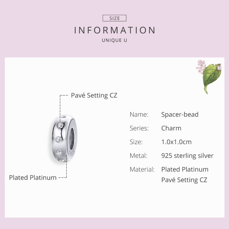 Accessori per bracciale fai da te con perline in argento sterling S925