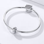Accessori per bracciale fai da te con perline in argento sterling S925