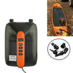 Pompa ad aria elettrica ad alta pressione per auto da barca gonfiabile per canoa SUP Surf Paddle Board, HT-782, HT-782 + Battery Folder