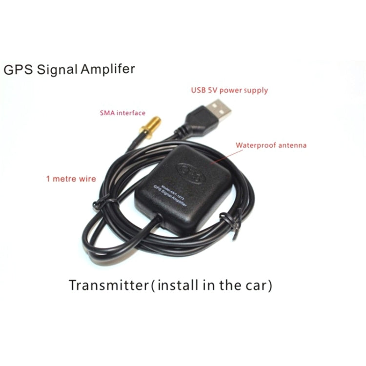 Amplificatore di segnale dell'antenna per auto di navigazione GPS 2 in 1, Signal Amplifier