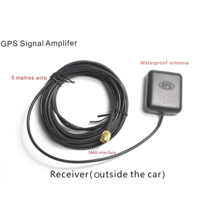 Amplificatore di segnale dell'antenna per auto di navigazione GPS 2 in 1, Signal Amplifier