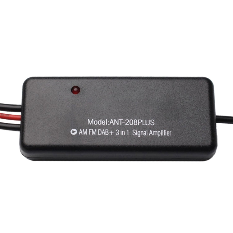 CHEYOULE ANT-208PLUS Autoradio FM AM DAB Antenna Amplificatore di segnale 3 in 1, ANT-208PLUS