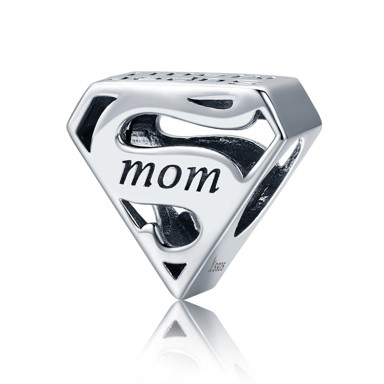 Accessori per braccialetti fai-da-te regalo per la festa della mamma con perline cave in argento sterling S925, SCC429