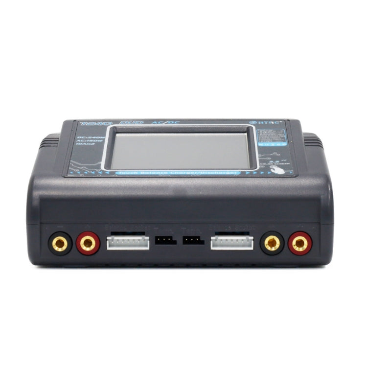 HTRC T240 Touch Balance Modello Aeroplano Caricabatterie al litio Caricabatterie per auto giocattolo telecomandato B6,, EU Plug, US Plug