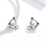 Accessori per bracciale fai da te con perline di perline in argento sterling S925, SCC1502
