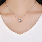 Accessori per braccialetti fai-da-te con perline d'argento gocciolanti a forma di fiore in argento sterling S925, SCC729