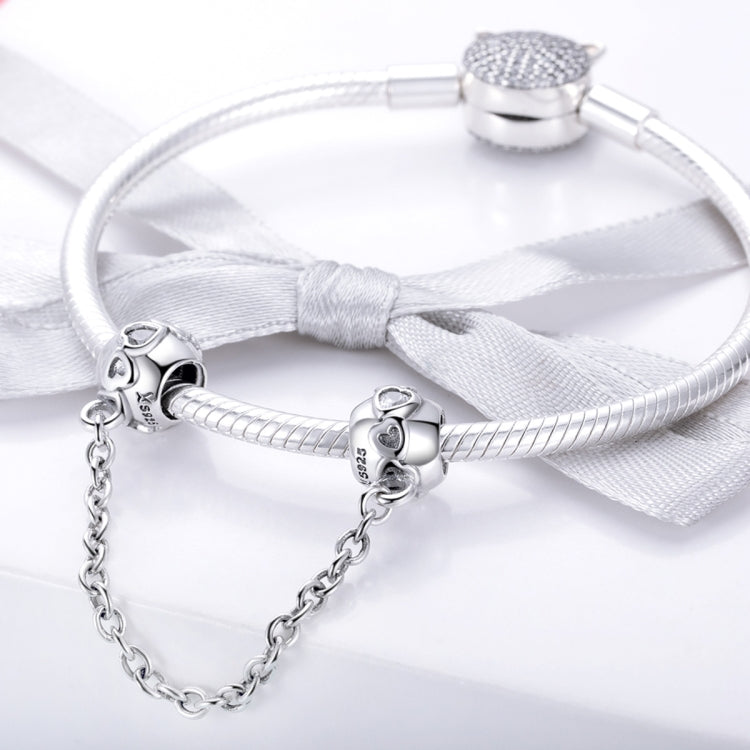 Catena di sicurezza per tutti i fiammiferi piccola personalità carina in argento sterling S925