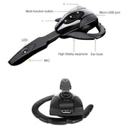 Auricolare Bluetooth 4.1 ex-01 con orecchio sospeso