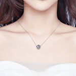 Bracciale fai da te con perline con lettera in argento sterling S925 con perline, SCC1158