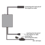 CHE YOULE ANT-208 Amplificatore radio Amplificatore antenna autoradio, ANT-208 Radio Amplifier