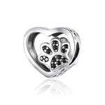 Perline per braccialetto fai-da-te con perline in argento sterling S925 con zirconi neri, SCC1191-BK