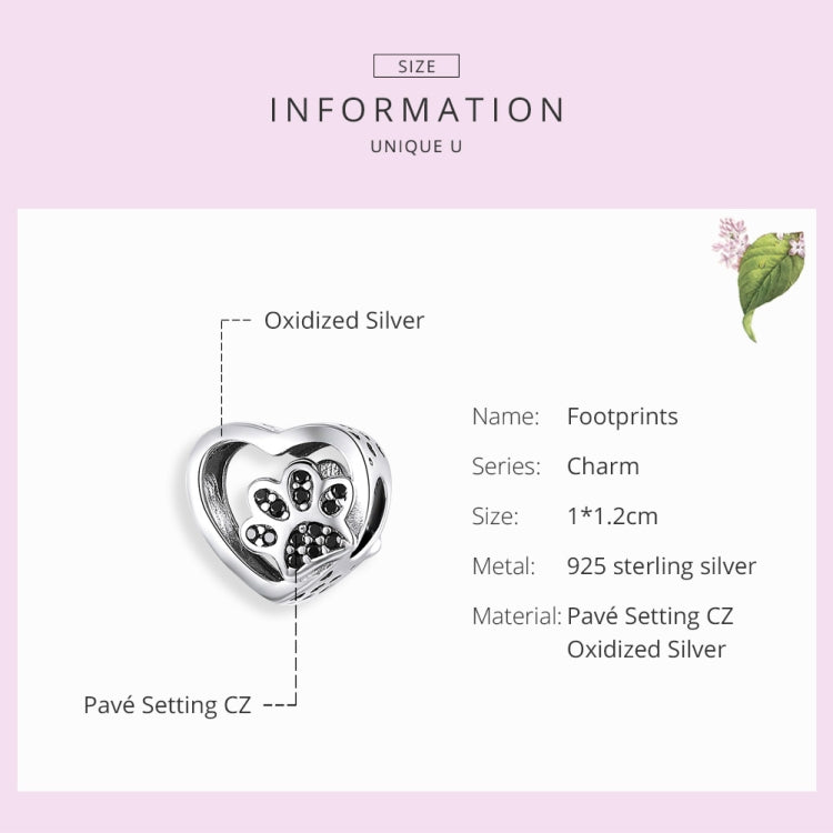 Perline per braccialetto fai-da-te con perline in argento sterling S925 con zirconi neri, SCC1191-BK
