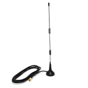 4 PC 2.4G WiFi Omnidirezionale Ventosa Router Scheda di rete Antenna migliorata Modello interno SMA Ago interno, Lunghezza cavo: 1,5 m