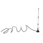 4 PC 2.4G WiFi Omnidirezionale Ventosa Router Scheda di rete Antenna migliorata Modello interno SMA Ago interno, Lunghezza cavo: 1,5 m