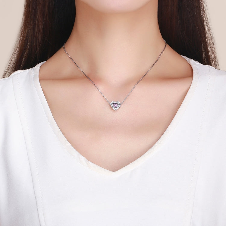 Accessori per bracciale fai da te con perline a forma di cuore in argento sterling S925, SCC1109
