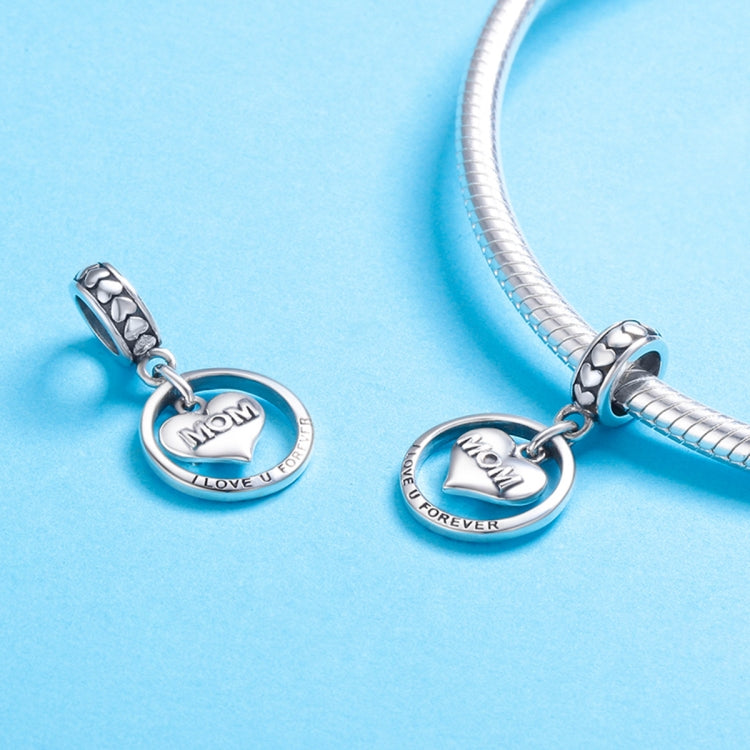 Regalo per la festa della mamma S925 Sterling Silver Tribute to Mothers Love Beads Accessori per bracciali fai da te, Bead, Bead+Necklace