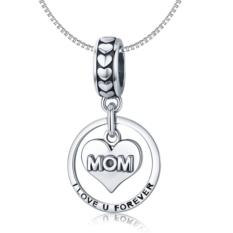 Regalo per la festa della mamma S925 Sterling Silver Tribute to Mothers Love Beads Accessori per bracciali fai da te, Bead, Bead+Necklace