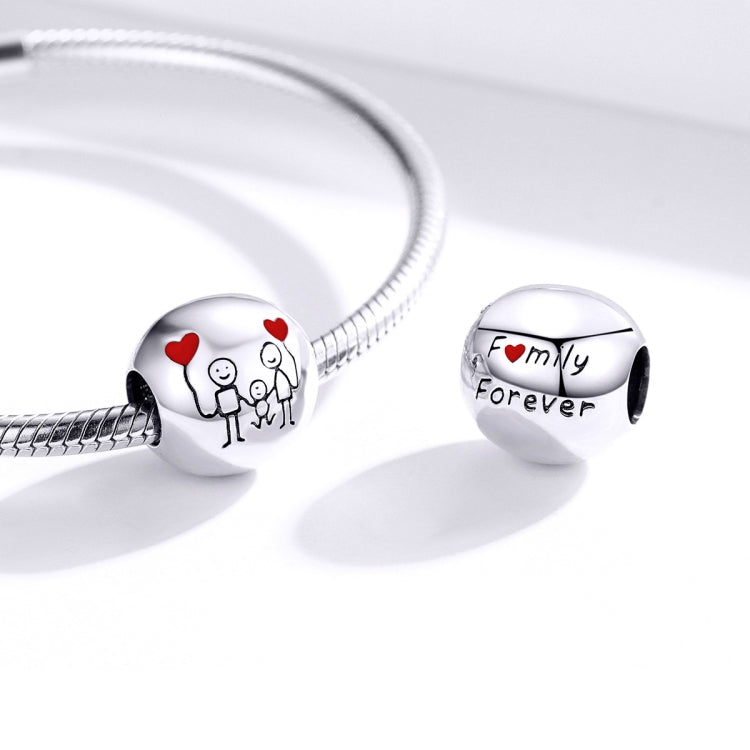 Accessori per bracciale fai da te con perline in argento sterling S925 Amo la mia casa