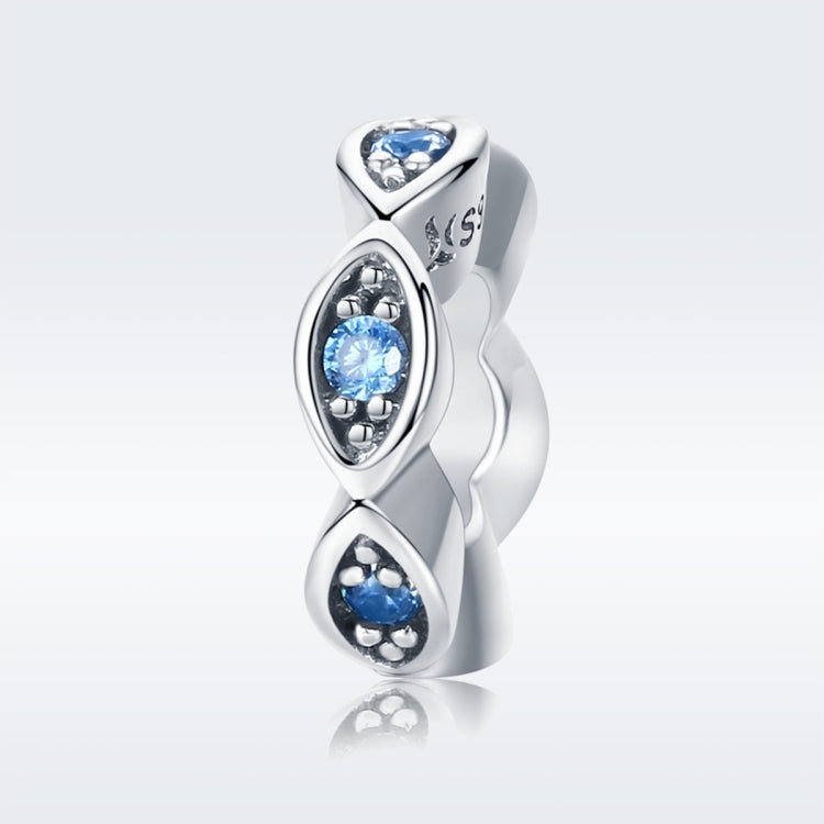 Perline sciolte in argento sterling S925 con perline Lucky Eyes Bracciale fai da te perline in argento