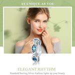 Perline sciolte in argento sterling S925 con perline Lucky Eyes Bracciale fai da te perline in argento