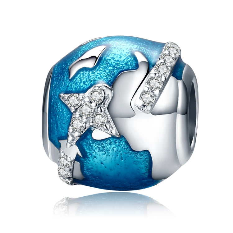 Accessori per braccialetti fai-da-te con perline sparse in argento sterling S925 in tutto il mondo