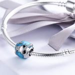 Accessori per braccialetti fai-da-te con perline sparse in argento sterling S925 in tutto il mondo