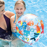 6 pz. Bambini Prima Educazione Nuoto e Giochi d'acqua Pallone da spiaggia gonfiabile Colore Consegna casuale, Early Education Swimming Toy