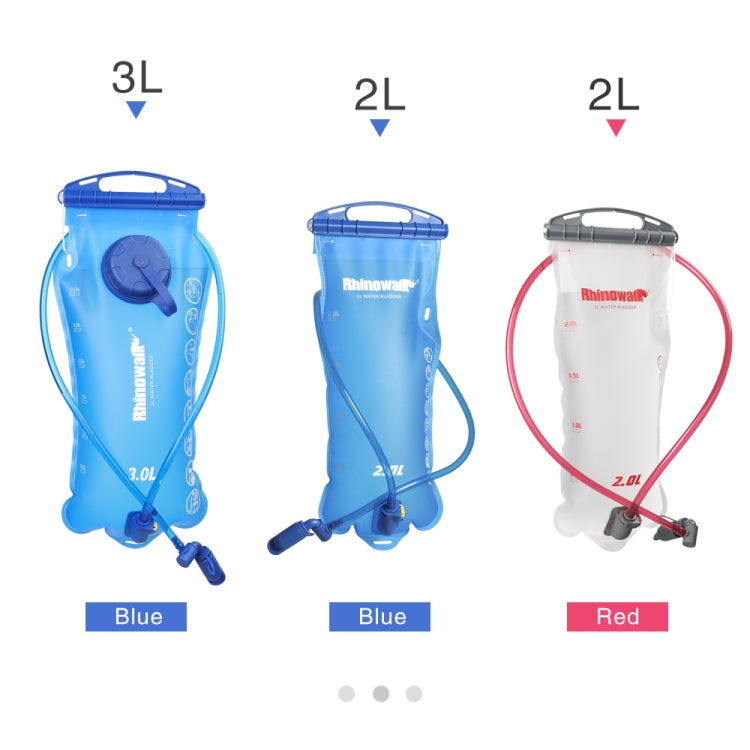 Borsa per acqua da ciclismo Rhinowalk 2L/3L Attrezzatura per bere borsa per acqua potabile per esterni ad apertura completa, RK18101 blue 2L, RK18101 red 2L, RK18103 blue 3L