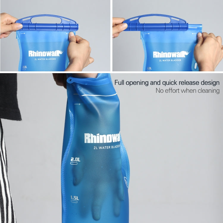 Borsa per acqua da ciclismo Rhinowalk 2L/3L Attrezzatura per bere borsa per acqua potabile per esterni ad apertura completa, RK18101 blue 2L, RK18101 red 2L, RK18103 blue 3L