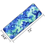 Telo sportivo pieghevole per tappetino yoga pieghevole in microfibra ecologico, dimensioni: 183 x 63 cm, 183 x 63cm Green, 183 x 63cm Dark Blue), 183 x 63cm Purple, 183 x 63cm Yellow