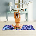 Telo sportivo pieghevole per tappetino yoga pieghevole in microfibra ecologico, dimensioni: 183 x 63 cm, 183 x 63cm Green, 183 x 63cm Dark Blue), 183 x 63cm Purple, 183 x 63cm Yellow