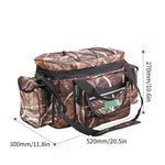 SeaKnight SK003 Borsa con esca multifunzionale Borsa a tracolla con tracolla per attrezzatura da pesca Marsupio