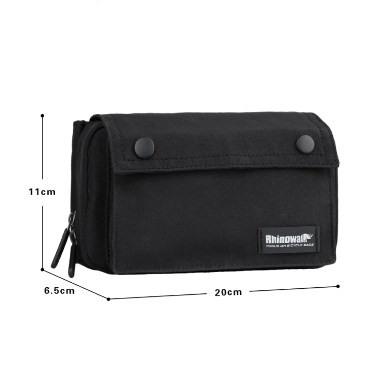 Rhinowalk Leisure Riding Borsa anteriore multifunzionale per veicolo Borsa per manubrio per bicicletta Borsa per riporre le mani