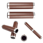 Copertura per impugnatura in pelle per bicicletta retrò Mountain Bike Comoda copertura per impugnatura in pelle di vacchetta, HG005 Ordinary, HG005B Exquisite, HG006 Comfortable