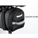 Rhinowalk Borsa da coda per bicicletta ultraleggera Borsa da sella Borsa per attrezzi per camera d'aria Borsa da ciclismo per mountain bike, Rhinowalk Saddle Bag