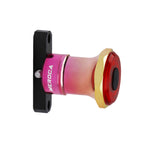 MEROCA MX2 Fanale posteriore per freno con sensore intelligente Luce per mountain bike Ricarica USB Fanale posteriore per guida notturna per bici da strada, Seat Cushion Installation Black, Seat Cushion Installation Coloful                             ...